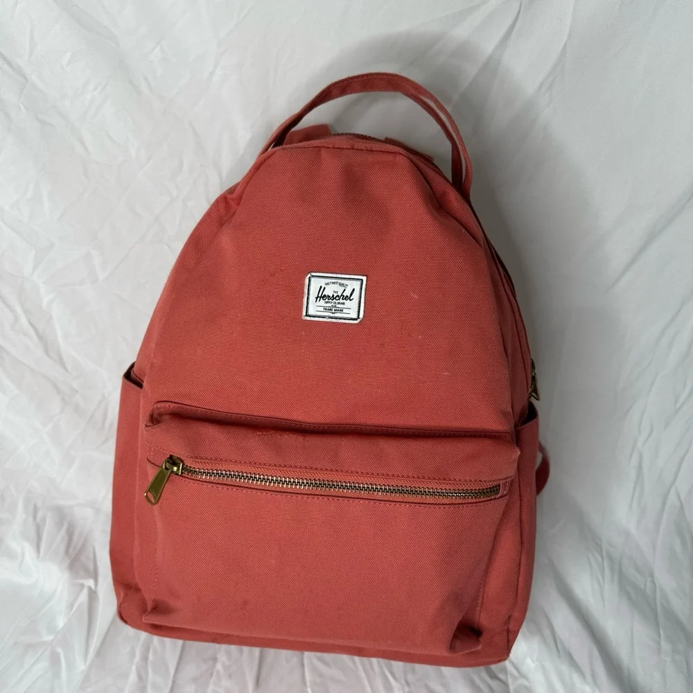 Herschel‎ Supply Co Dusty Cedar Mid Volume Double Top Handles Backpack - Nova?